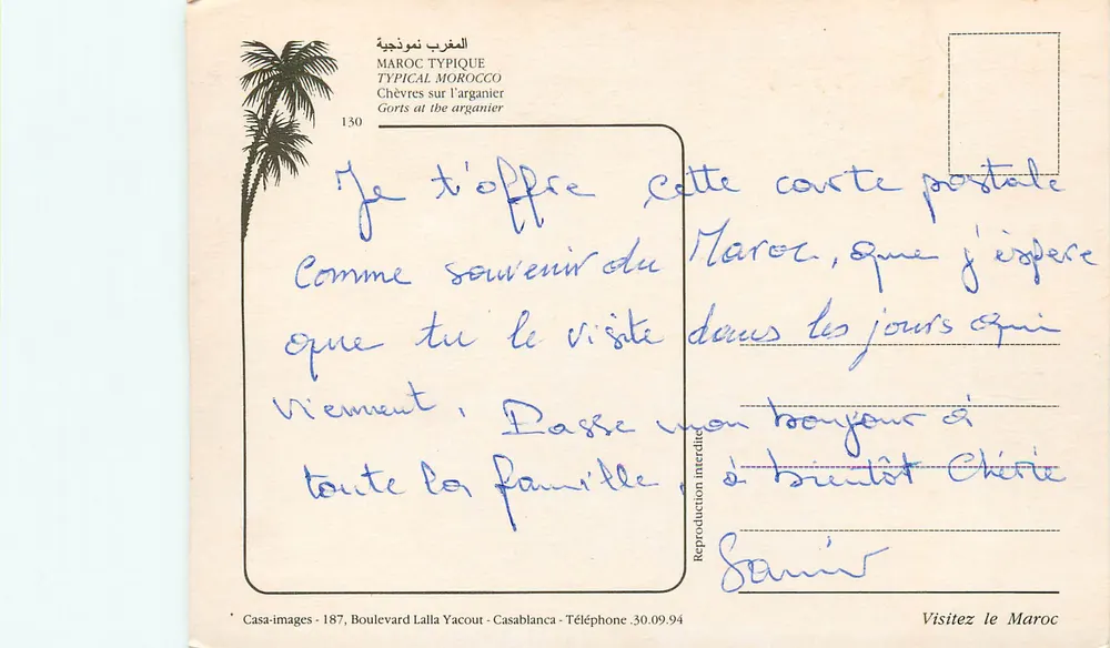 Cabras no arganier — Marrocos típico — Casa-images, n°130 - Verso