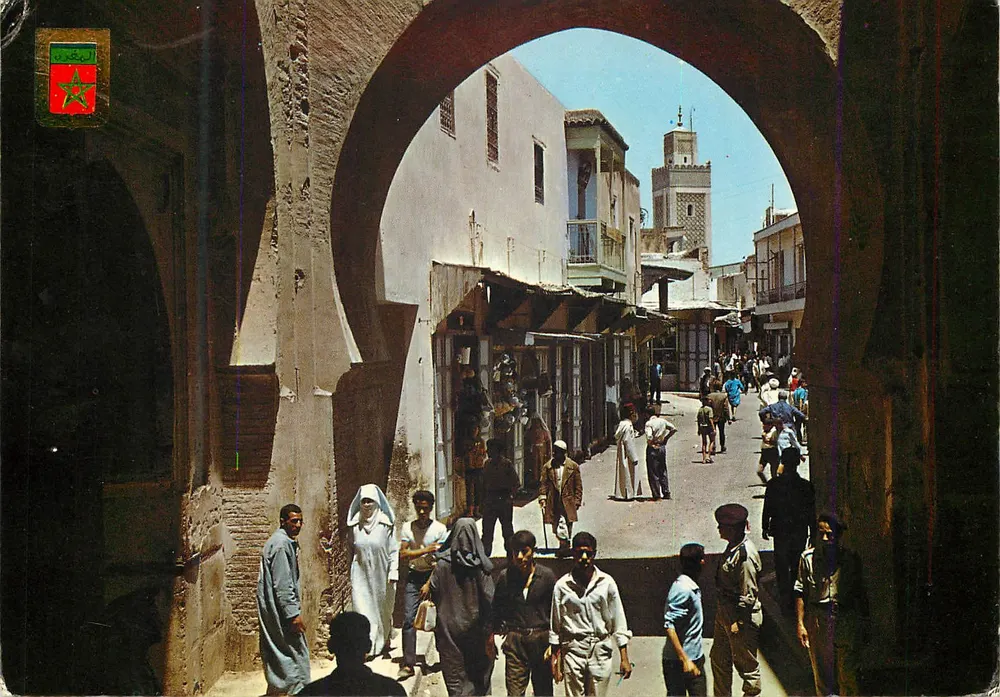 Porte Fes Djdid (in der Medina) — Fès, Marokko — FISA-Editionen, Nr. 12 - Vorderseite