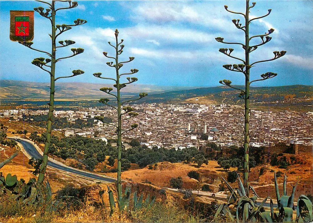 Fès — Vista geral — Komaroc SA n° 170 - Frente