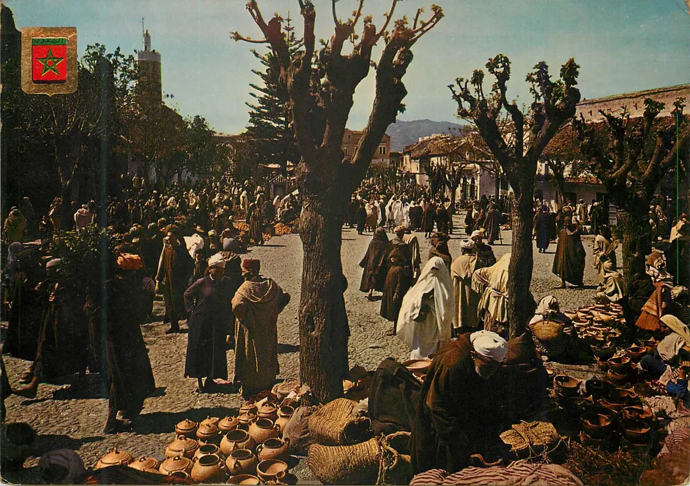 Mercado animado em Marrakech — Editor Zocco, n°33 - Frente