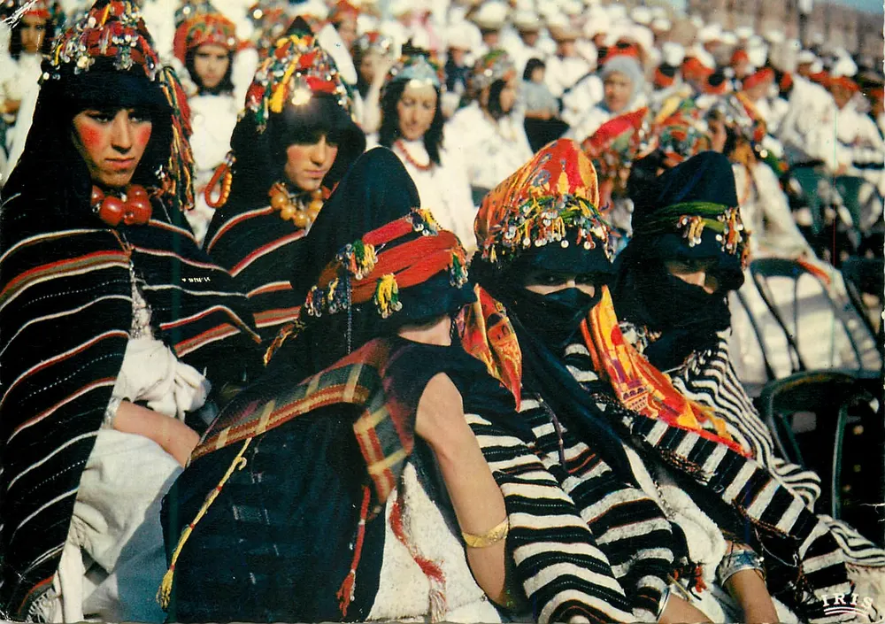 Grupo folclórico — Marrocos — editor SOCHERPRESS, n° 95.004.02 - Frente