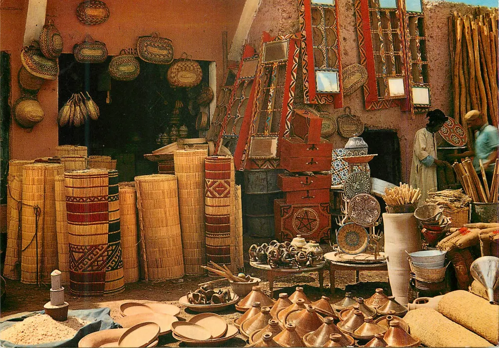 Market of Goulmima — Gate of the Sahara — Editions Couleurs Naturelles, no. M 553 - Front