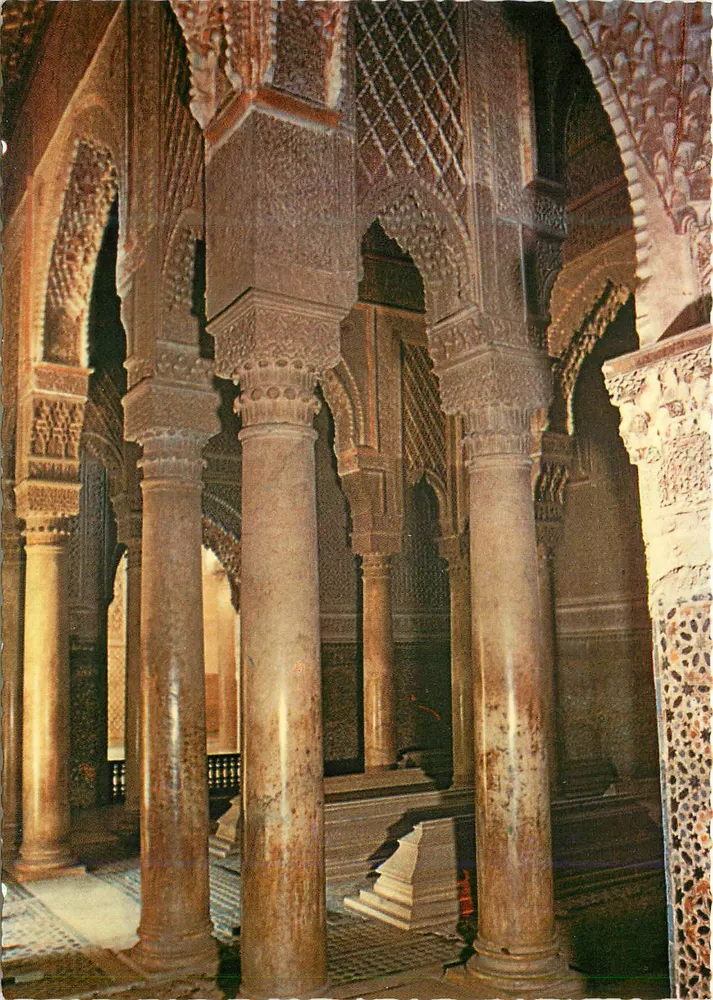 I mausolei dei Saadi — Marrakech — Edizione Ektachrome Bertrand - Recto