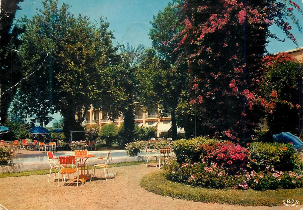 Jardins do Hotel Mamounia — Marrakech — Edições SOCHEPRESS-CASABLANCA - Frente