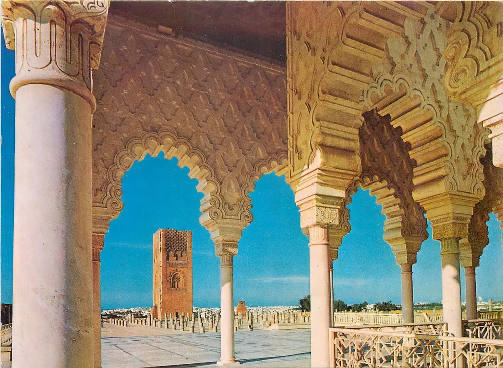 Rabat — O mausoléu de Mohammed V — editor Dahhr Socheppress, n°512 - Frente