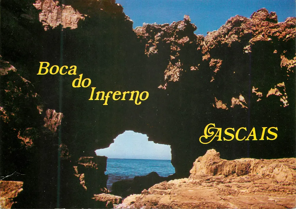 Boca do Inferno — Cascais — editor não visível - Frente
