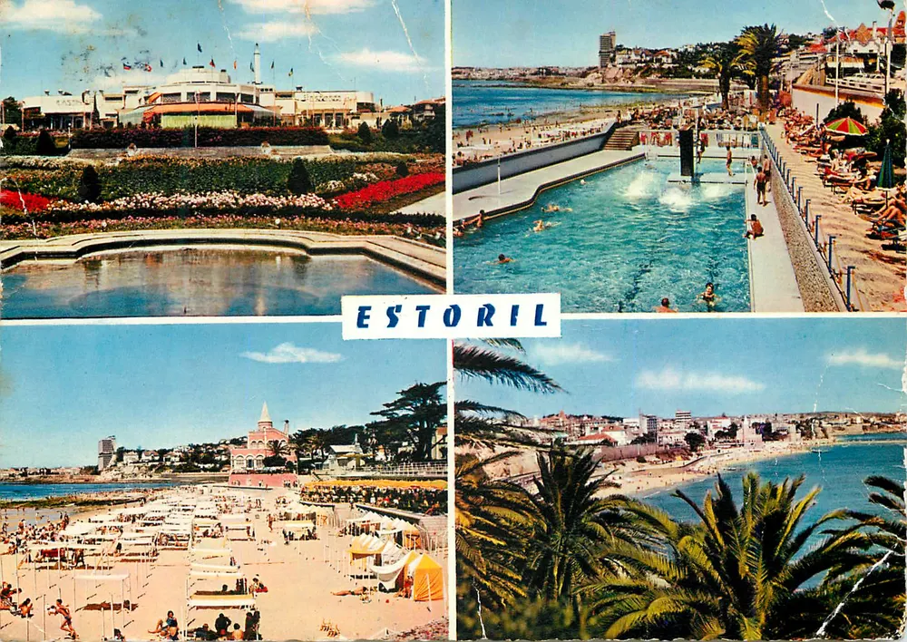 Estoril — vista panorâmica — Edição IBERIX, n° F-285 - Frente