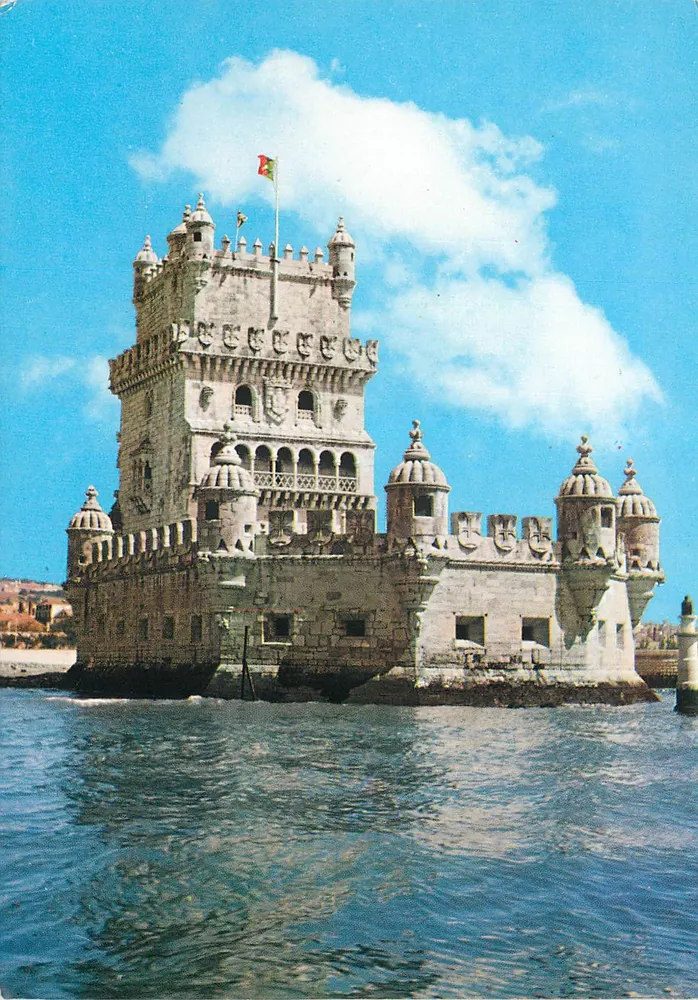 Torre van Belém — Lissabon — uitgever Centrum voor Zorg 'Nossa Senhora do Perpétuo Socorro' Porto - Voorkant