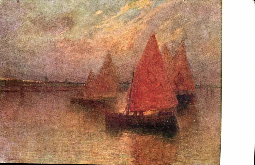 Aurora sobre a lagoa — LODOVICO CAVALERI — editor ARS MINIMA, N° 39 - Frente