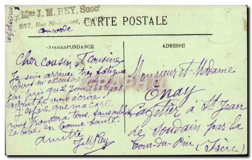 Paris (IVe) — Das Rathaus und der Pont d'Arcole — LL. - Rückseite