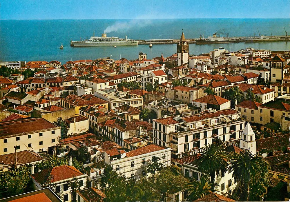 Funchal (Madeira) — Teilansicht der Stadt — Hane Huber KG - Vorderseite