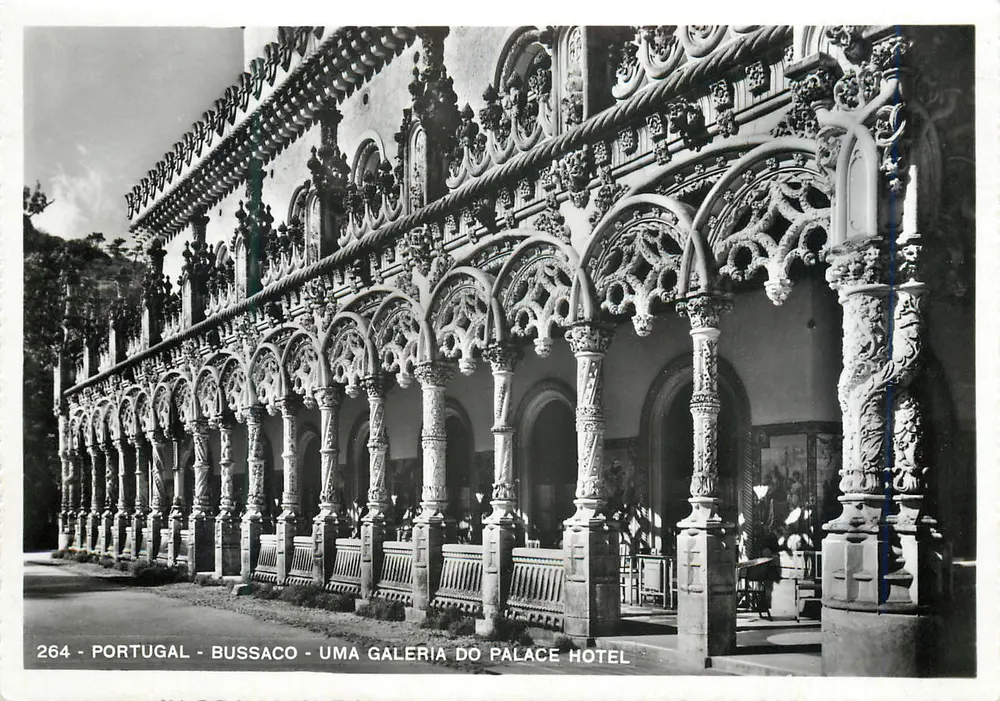 Bussaco — Galerie des Palace Hotels — Verlag Alexandre D'Almeida, Nr. 264 - Vorderseite