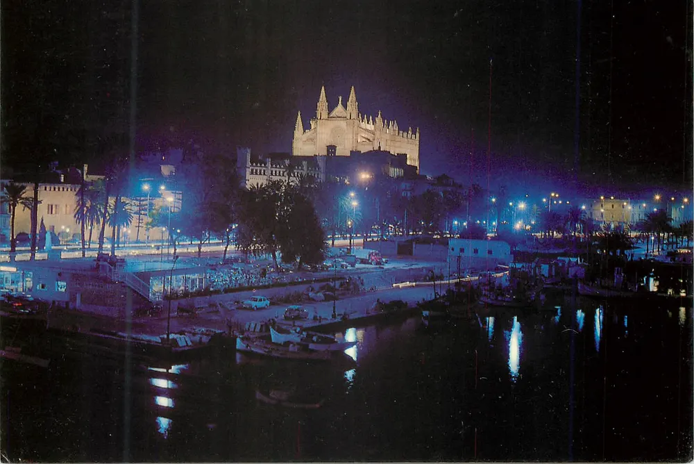 Palma de Mallorca — La Catedral et le Puerto de Pescadores — Édition Bohigas, n°137 - Recto
