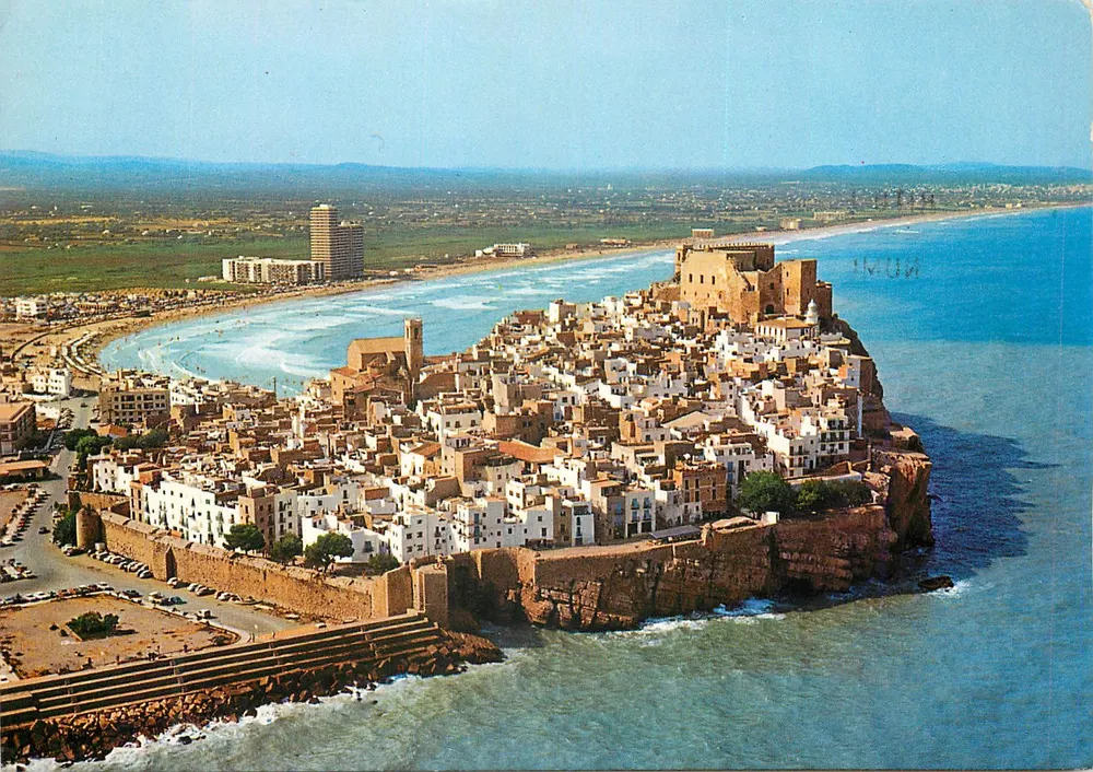 Peníscola — Vista general — Fotografía A. Campaña, N.º CS 6415 - Anverso
