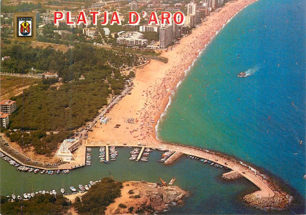 Praia de Aro — vista aérea — Comercial Escodo de ORO, S.A. - N° 24 - Frente