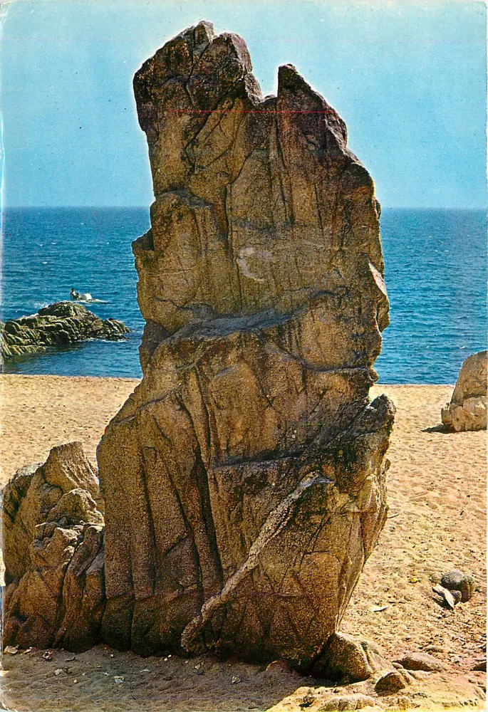 Cactus de Piedra — Praia de Aro (Costa Brava) — Edições Arribas Zaragoza, n° 2046 - Frente