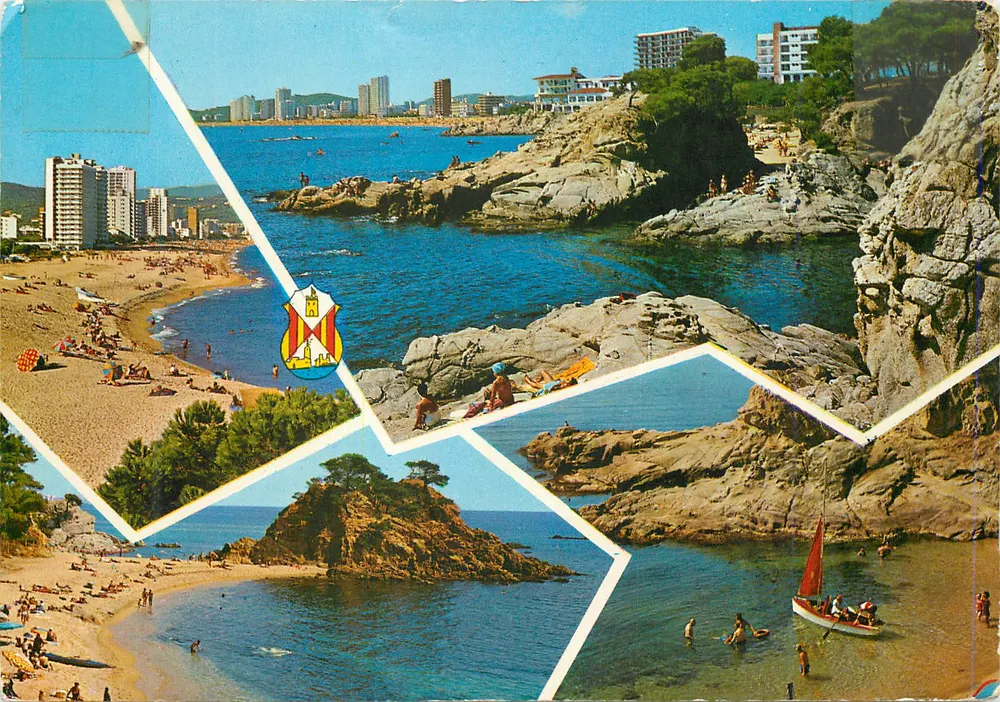 Costa Brava. Playa de Aro — Series 7, No. 89 — Kolor-Zerkowitz - Front
