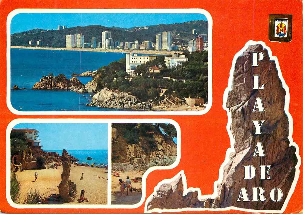 Playa de Aro — Costa Brava — Edições FISA, série 7523 - Frente