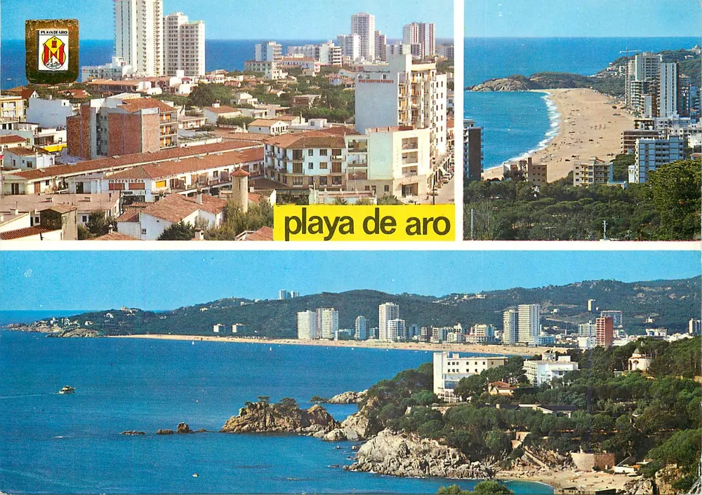 Playa de Aro — vista geral e parcial — Escudo de Oro, n°33 - Frente