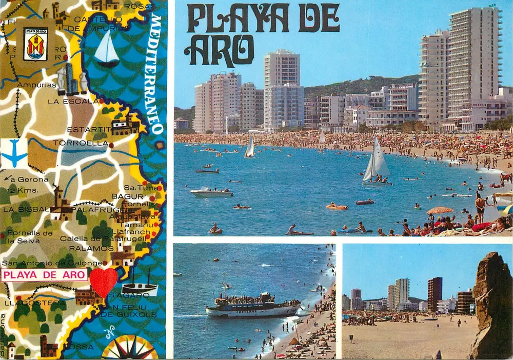 Playa de Aro — Costa Brava — editor FISA-I.G. n°32 - Frente