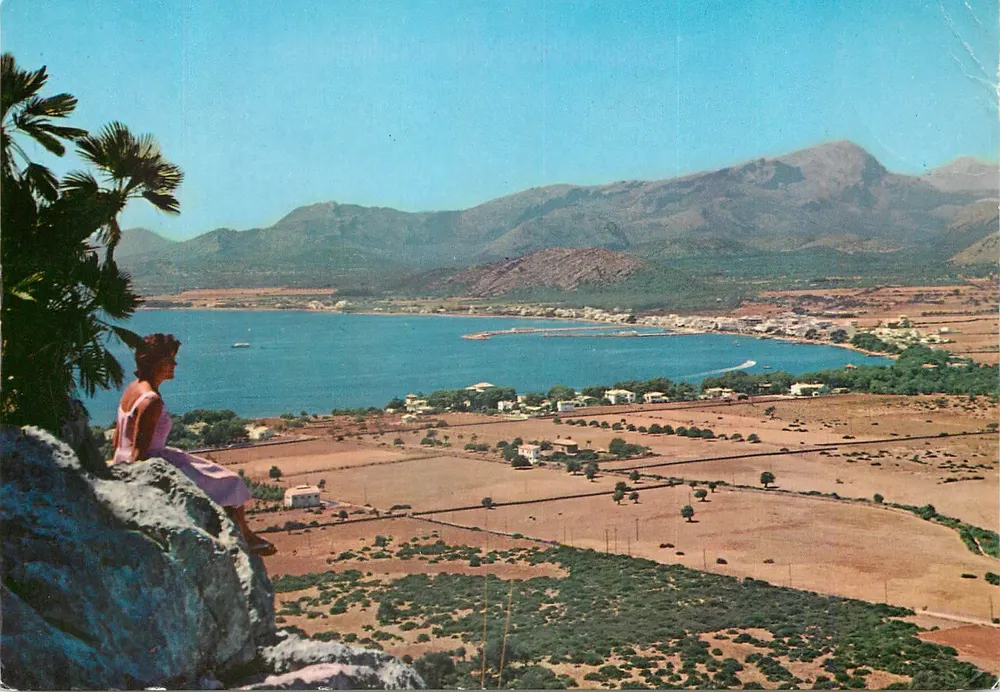 Pollensa — Vue générale du port — NEVCOLOR 1305 - Recto