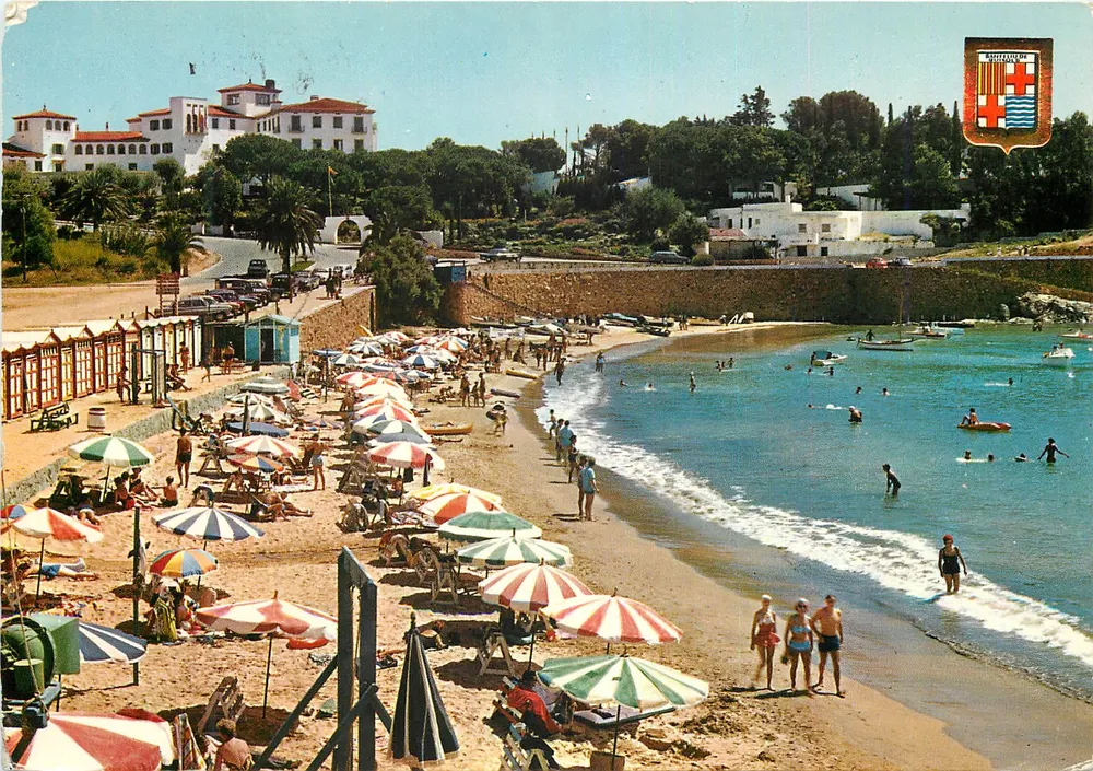 Strand von San Feliu de Guixols — Costa Brava — Verlag ESCUDO DE ORO, n° 1041 - Vorderseite