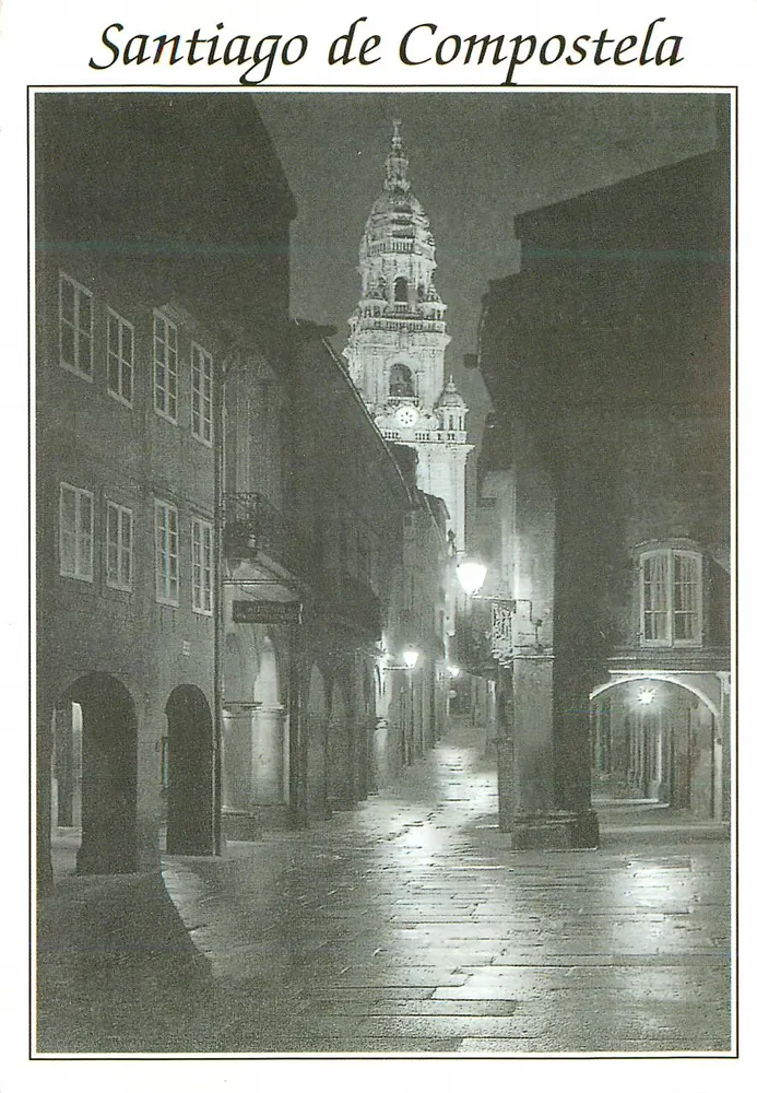 Santiago de Compostela — Straße des Villar — FAMA - Vorderseite