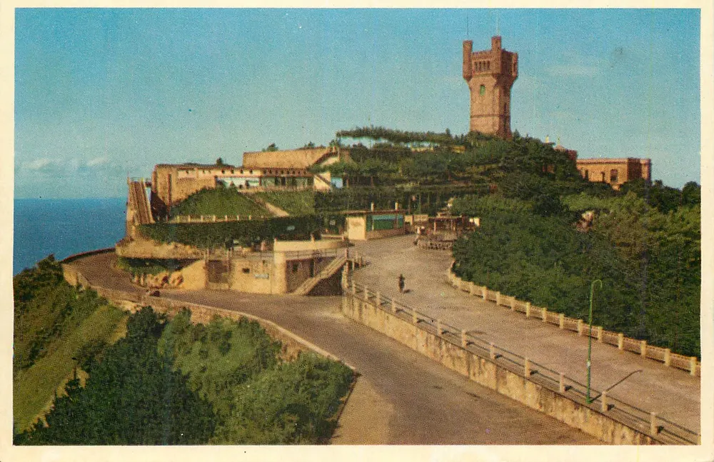 Iguelo के उद्यान — San Sebastián — पोस्टकार्ड P. Esperón - आगे