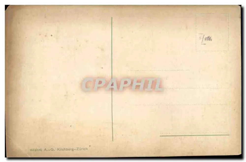 Luzern. Kapellbrücke und Pilatus — éditeur Wehri A.-G. Kilchberg-Zürich, n° 11618 - Verso
