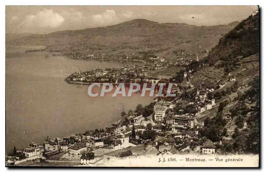 Montreux — Vista general — J.J. 1306 - Anverso