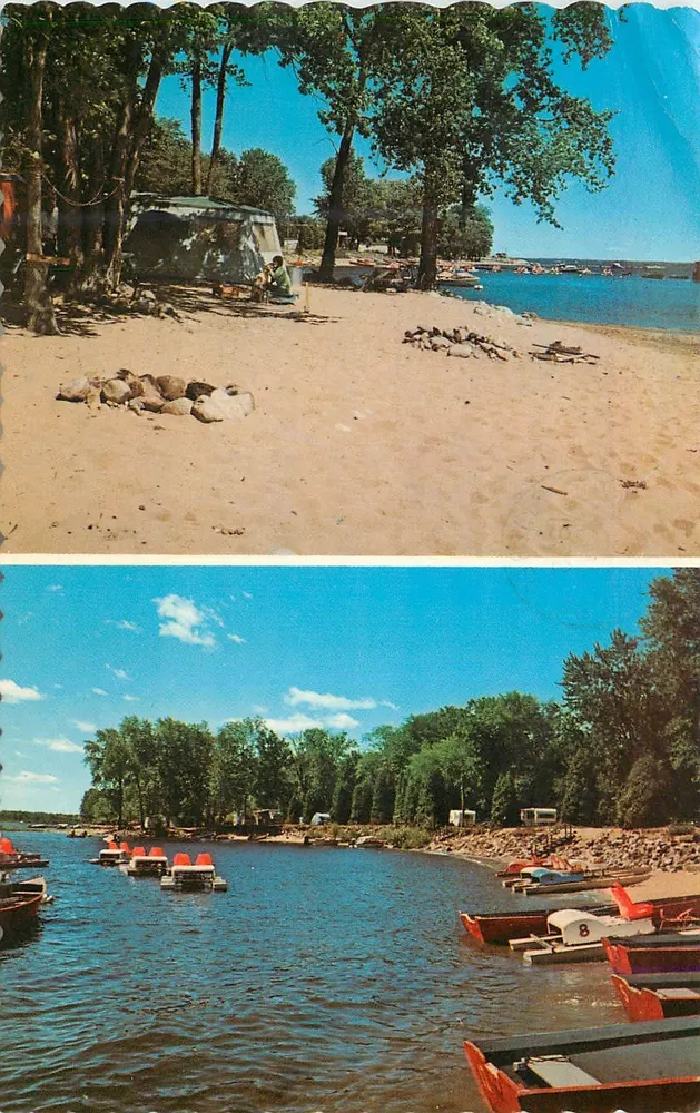 Camping El Paraíso — Pointe-Calumet, Québec — Uitgever UNIC - Voorkant