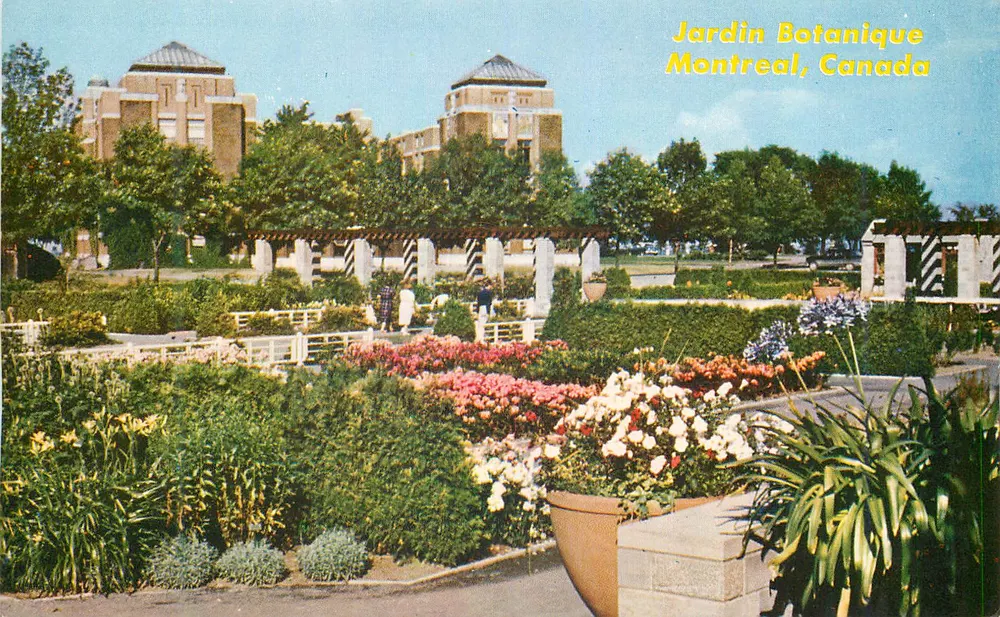 Jardim Botânico — Montreal, Canadá — Souvenir Agencies - Frente