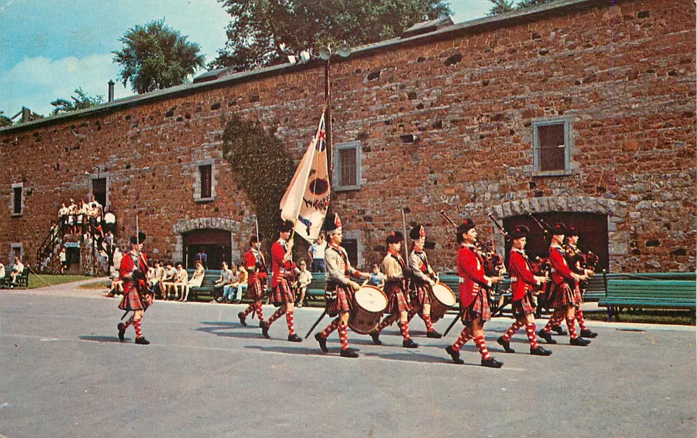 Compagnies Franches de la Marine — Historisches Paraden — Militärmuseum Montreal - Vorderseite