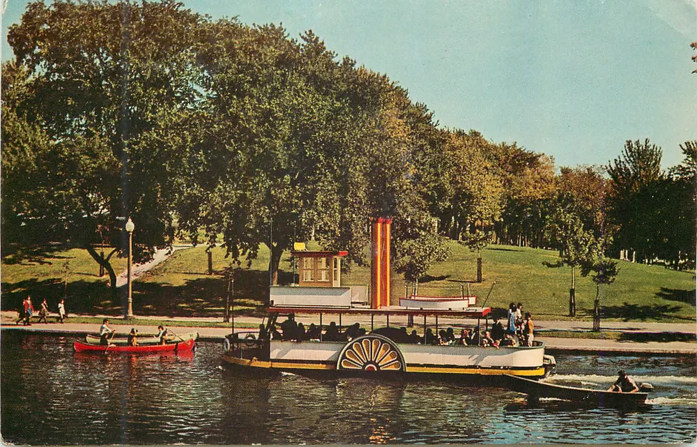 Parque La Fontaine — Montreal, Canadá — SOUVENIR AGENCIES LTD. - Frente