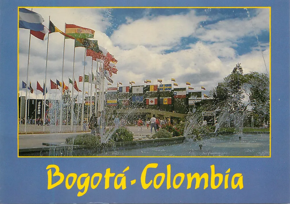 Bogotá - Kolumbien — Internationale Messe von Bogotá (CORFERIAS) — Verlag hola! Kolumbien - Vorderseite