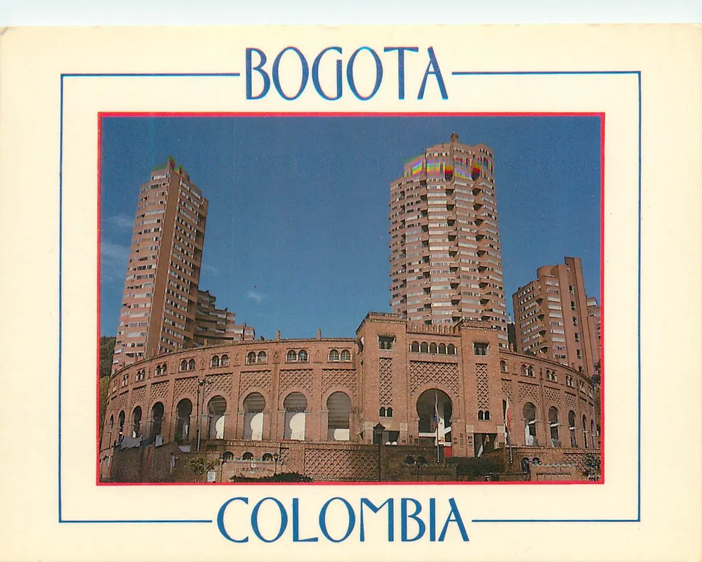 Bogota — Plaza de Toros La Santamaría — hola! Colombie, Serie REF: 208 T 3946 - Vorderseite