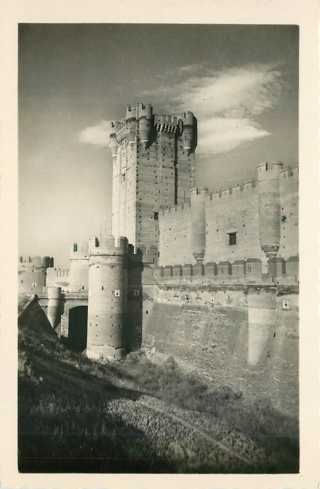 Graben und Schloss la Mota — Medina del Campo — Editionen Arribas - Vorderseite