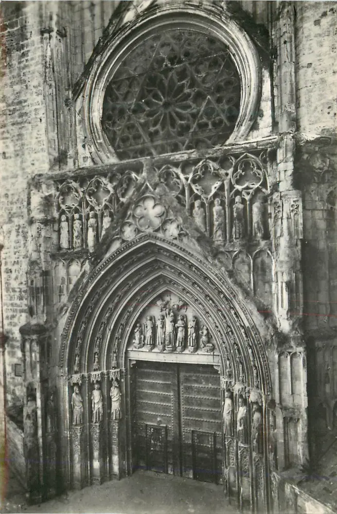 Valência — Catedral. Portal dos Apóstolos — JDP Valencia 543 - Frente