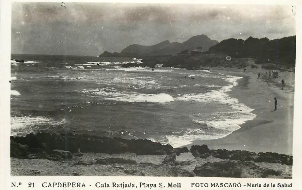 Capdepera - Cala Ratjada, Playa S. Moll — N° 21 — Photo Mascaró - María de la Salud - Vorderseite