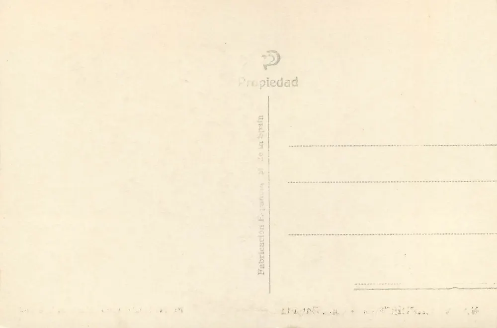 Capdepera - Cala Ratjada — N° 9 — Foto Mascaró - Maria de la Salud - Rückseite
