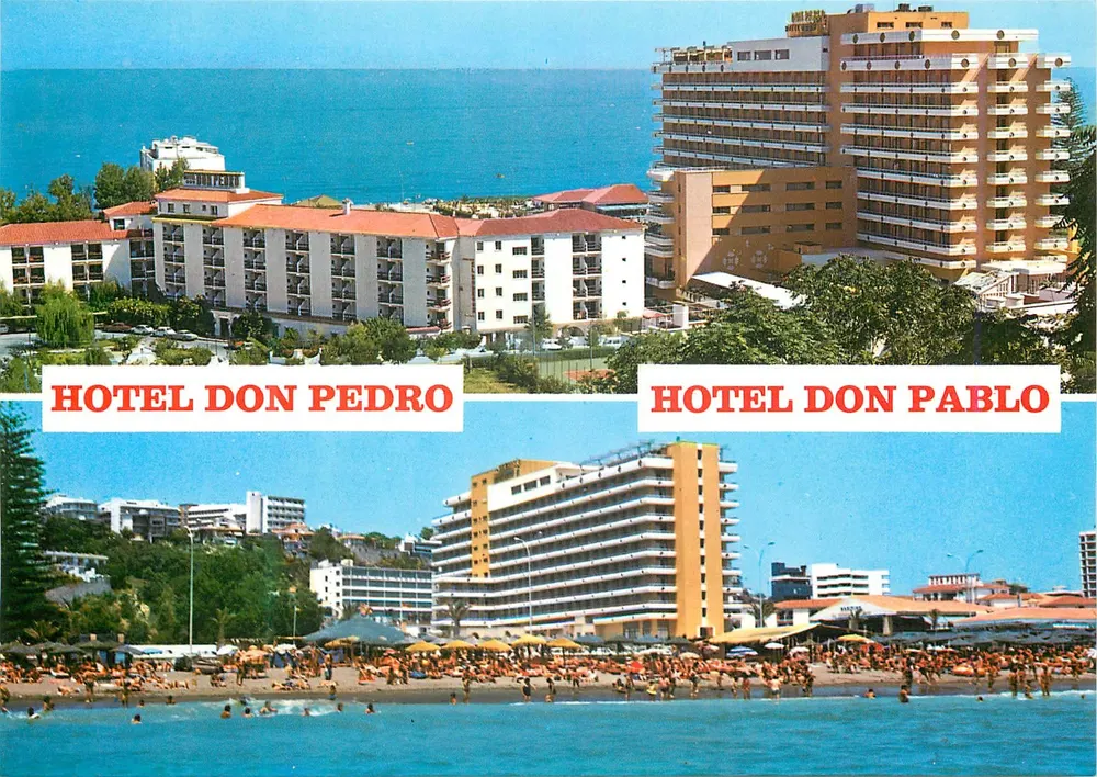 Hotéis Don Pedro e Don Pablo — Torremolinos — Edições Torremolinos - Frente