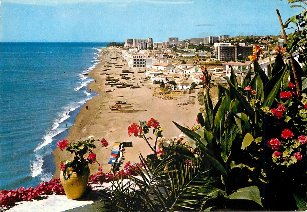 Torremolinos — Praia de Carihuela — Ed. Beascoa n°1046 - Frente