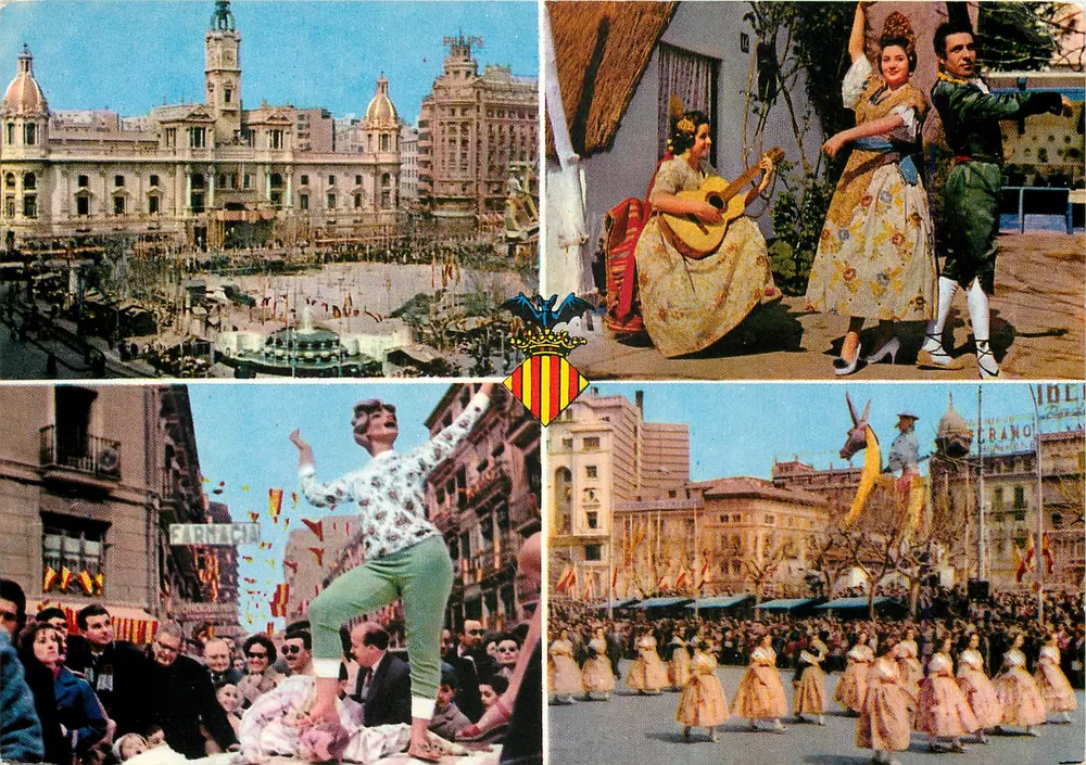 Typowe Festiwal "Fallas" — Valencja — Wyd. MACIAN N° 51 - Awers