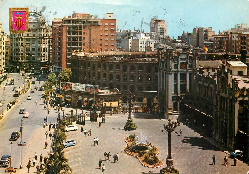 Plaza de Toros de Valencia — Estación del Norte — Ediciones TIBD Barcelona - Vorderseite