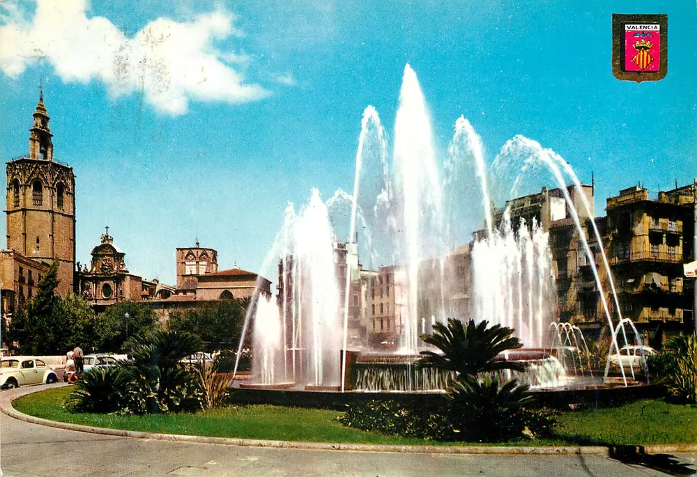 Place de la Reina — Valencia — Éditions A. Subirats Casanovas - Front