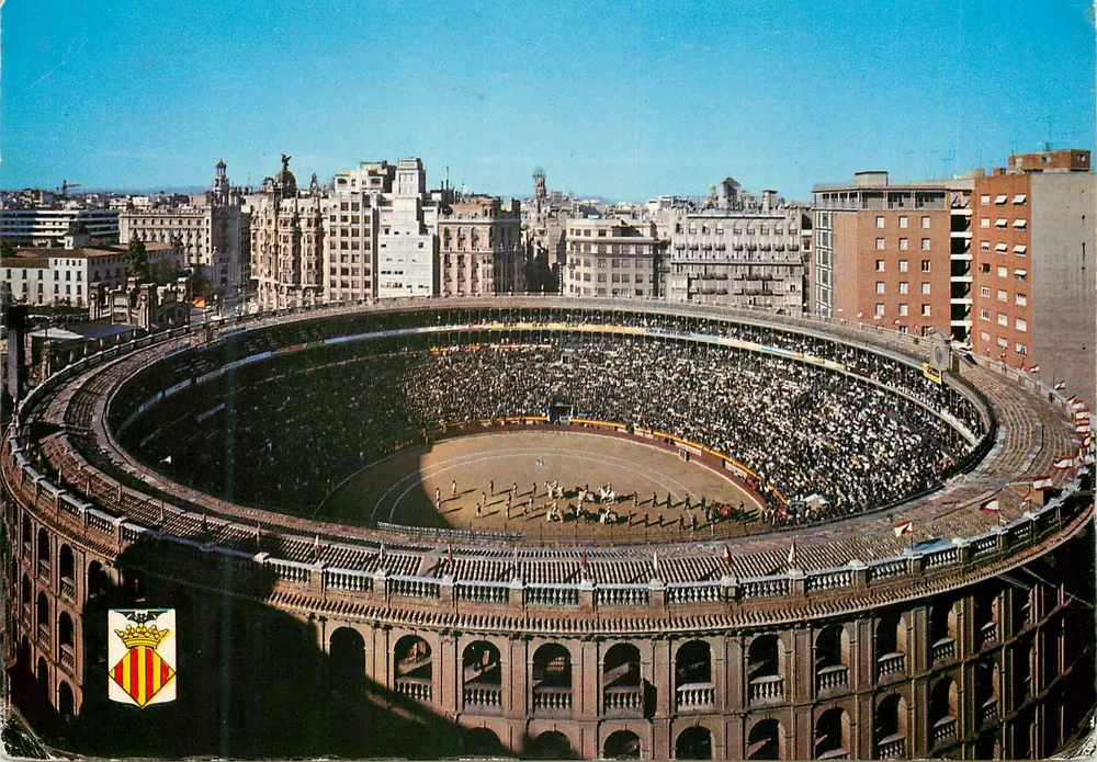 Piazza dei Tori di Valencia — Giorno di corrida — Durá, n° 342 - Recto