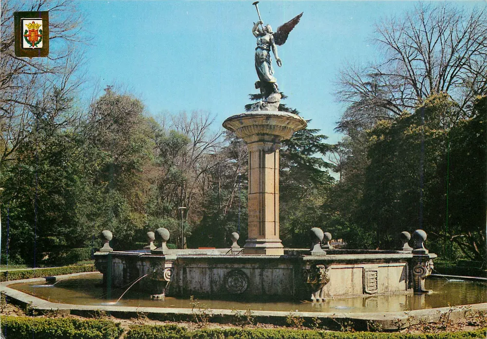 Fontaine der Berühmtheit — Campo Grande — Valladolid — A. Subirats Casanovas - Vorderseite
