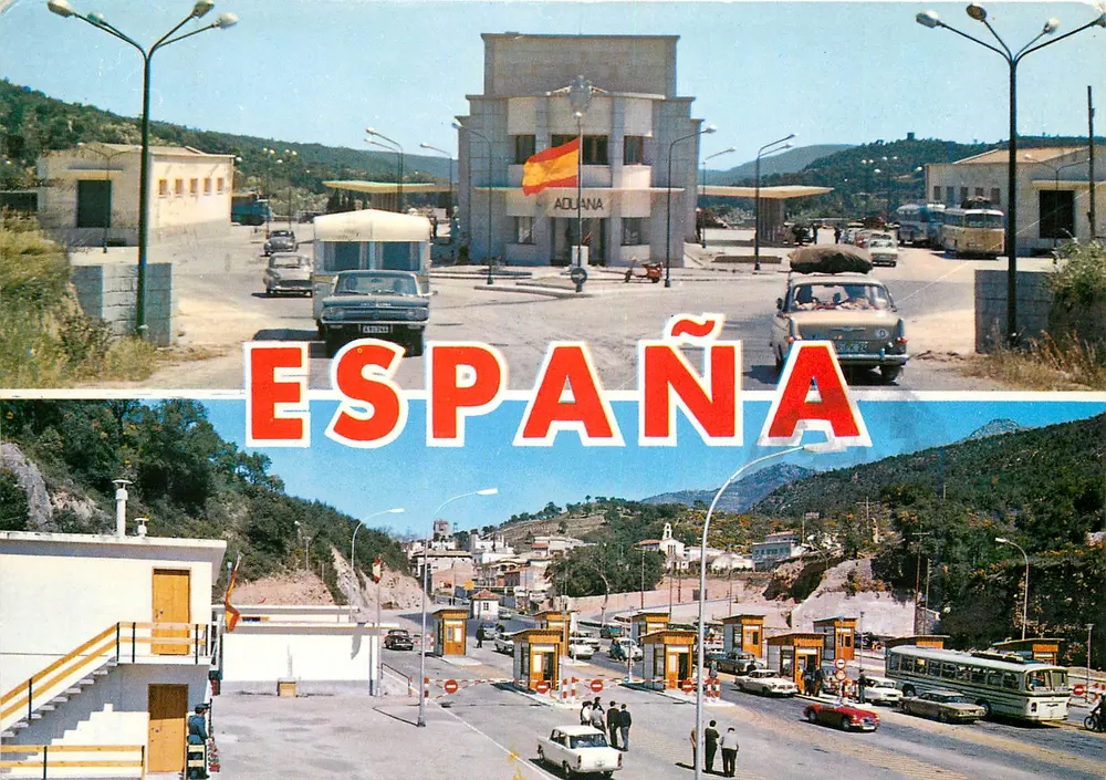 Adulana — Spanische Grenze — Unbekannter Verlag - Vorderseite