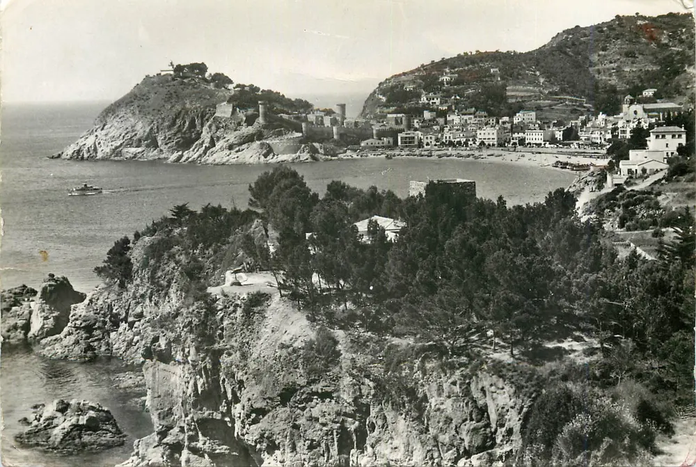 Tossa de Mar (Costa Brava) — allgemeiner Blick und Klippen — Talleres A. ZERKOWITZ - Vorderseite