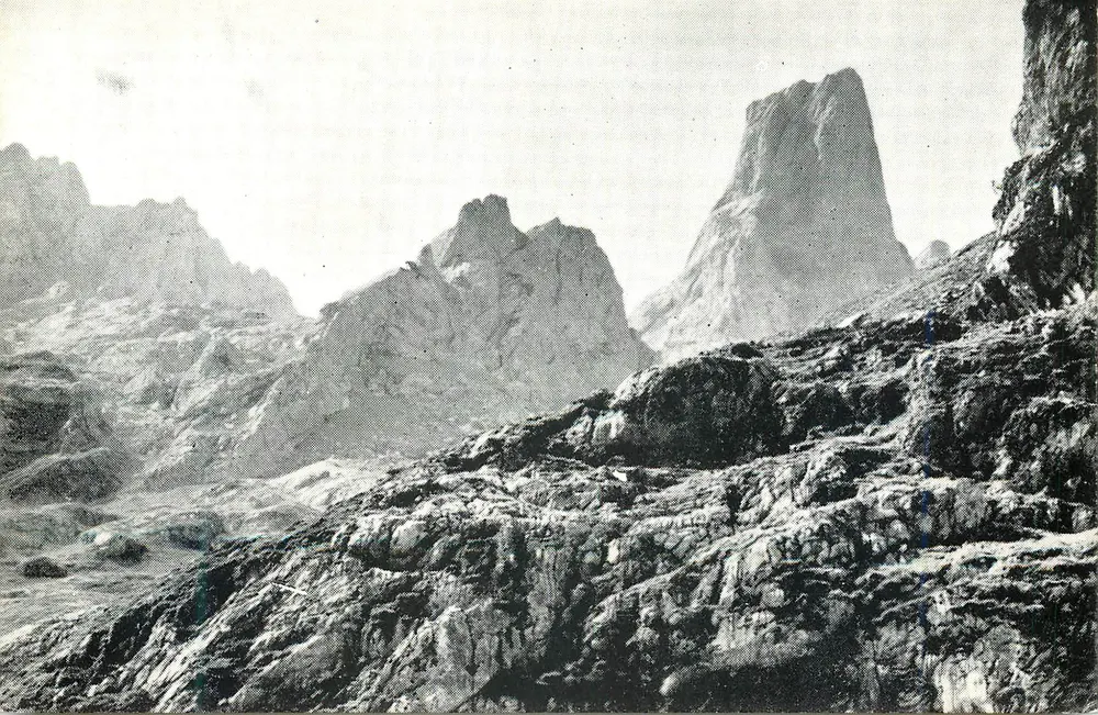 Picos de Europa — Ansicht der Berge — Ribadesella, Asturien — Spanien - Vorderseite